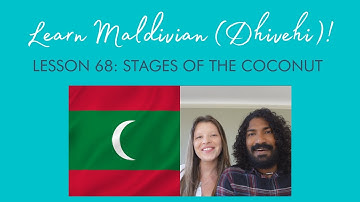 Learn Maldivian (Dhivehi) - Lesson 68: Stages of the Coconut