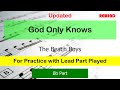 God Only Knows V2 : The Beach Boys : Bb Instruments Playalong for Practice with Soloist