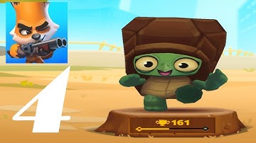 Zooba -  Gameplay Walkthrough Part 4 - SHELLY(android, ios)
