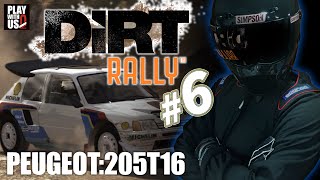 DiRT RALLY#06-PEUGEOT205T16@Argolis, Greece Koryfi Dafni