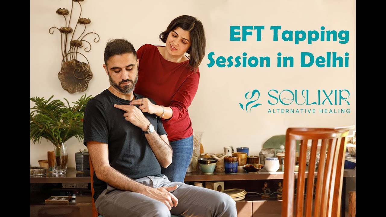 EFT Tapping session in Delhi with Soulixir - YouTube