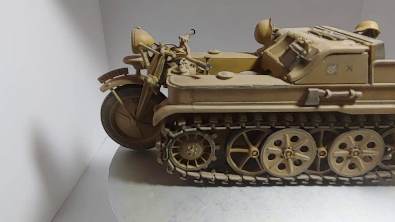 1/9 scale NSU Kettenkrad - YouTube