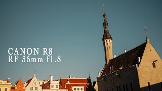 POV Tallinn City Street Photography w/ Canon R8: Old Town, Estonia