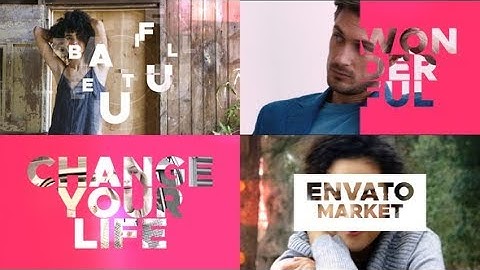 Modern Opener | After Effects Template | Videohive #AfterEffectsTemplate #Videohive