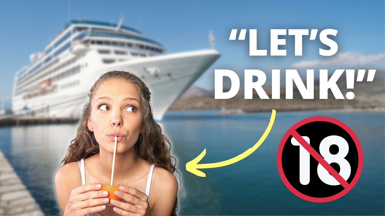 We sailed on a Cruise Ship FULL of TEENS DRINKING!?