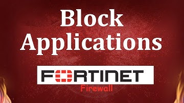 How to block web applications in fortigate firewall | Msolved Tech