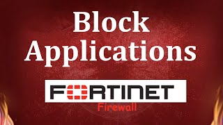 How to block web applications in fortigate firewall | Msolved Tech