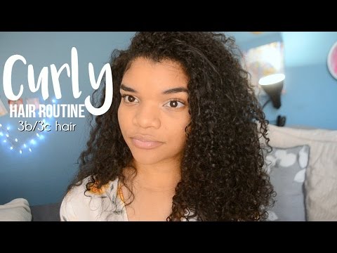 Curly Hair Wash & Go Routine! How I Style and Care for my Type 3b/3c ...