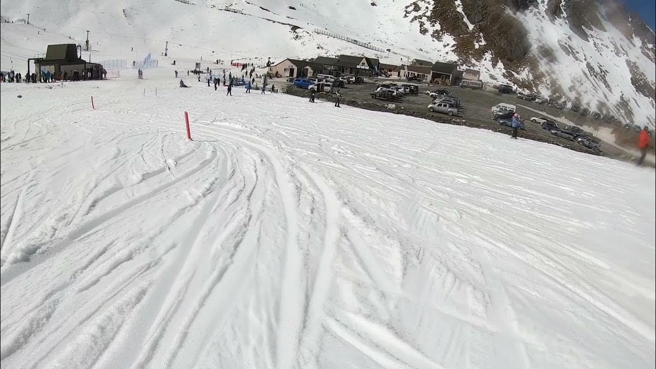 First time skiing. At Rainbow ski field Nelson New Zealand YouTube
