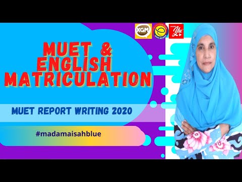 Muet Report Writing 800/4