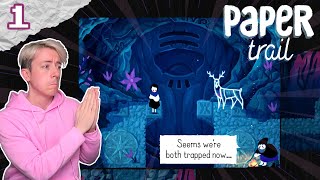 Oh, dear! Guide me through this puzzle game! (Paper trail gameplay #1)