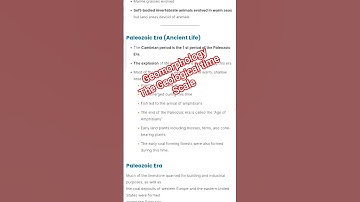 How life forms,Geological Time Scale Notes, Geomorphology Revision with concept + Mcqs , Geography