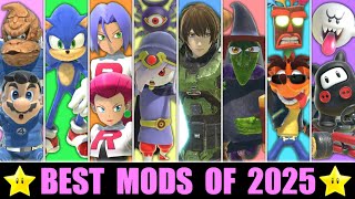 De BESTE MODS van 2025 voor SMASH BROS. ULTIMATE!