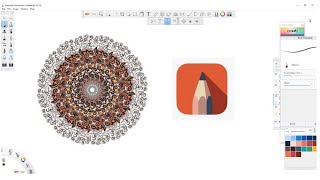 زخرفة باستخدام برنامج Sketchbook app screenshot 1