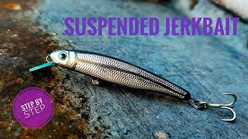 Lure Making Suspended Jerkbait - part 1