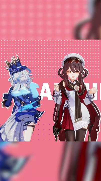 Hu Tao   Furina / A Girl Like Me【Genshin Impact MMD】