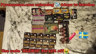 PYROMANIAX UNBOXING to Sweden πΈπͺ