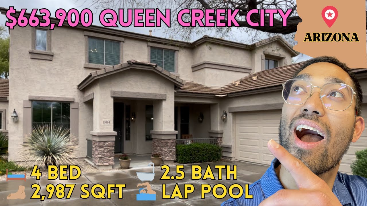 MOVE TO QUEEN CREEK ARIZONA IN REMINGTON HEIGHTS 🌵🇺🇸 queencreekarizona