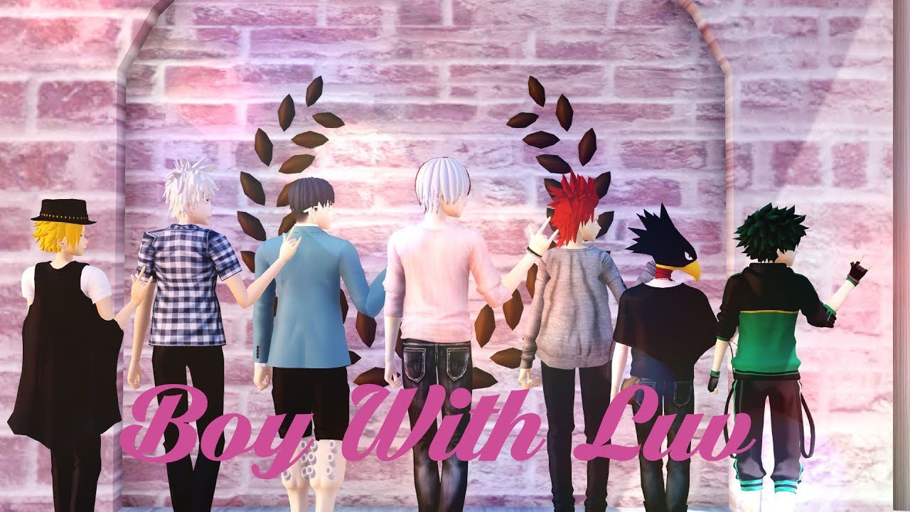 【MMD】『ヒロアカ』 BOY WITH LUV