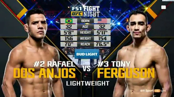 The best moments of the battle MMA/UFC: Rafael dos...