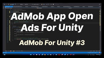 AdMob for Unity - App open ads example