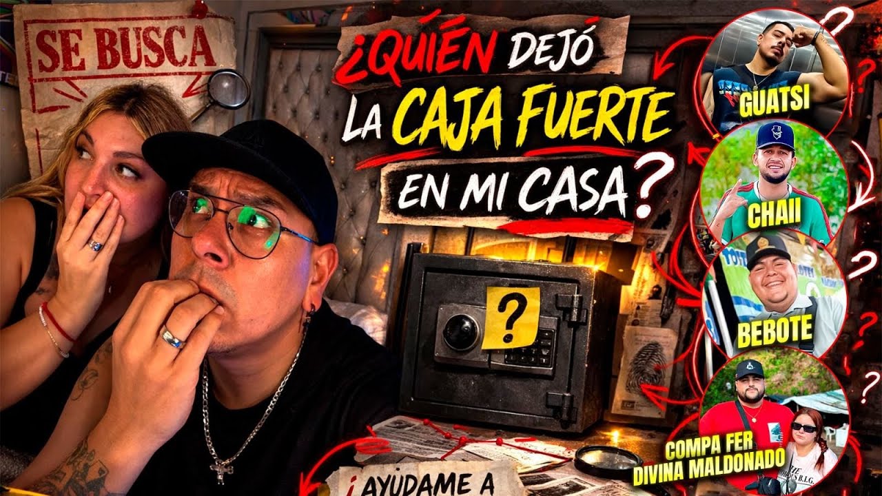 BUSCANDO’ 🔍 AL CULPABLE’ de DEJAR LA CAJA’ FUERTE’ en nuestra CASA’🧐// los politenis