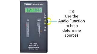 Quick Summary: How to Use the Acoustimeter to Measure Radio Frequency Fields