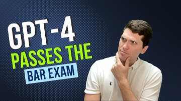 GPT-4 Passes the ENTIRE Bar Exam
