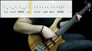 Video thumbnail of "The Seatbelts (Cowboy Bebop OST) - The Real Folk Blues (Bass Cover) (Play Along Tabs In Video)"