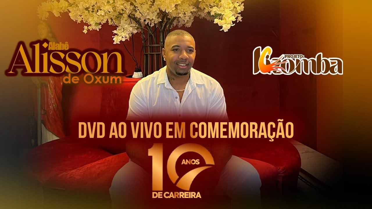 DVD ALISSON DE OXUM - BARÁ A OXALÁ (AO VIVO)