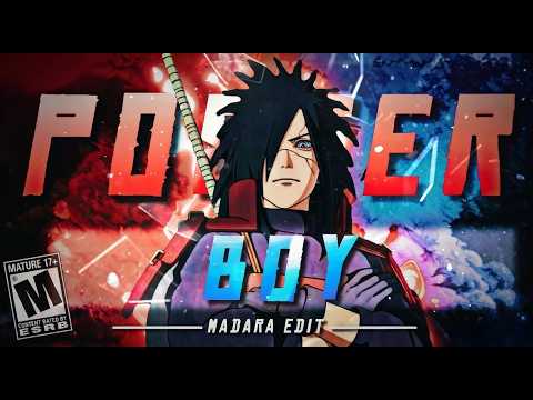 THAT ONE MADARA POSTER BOY EDIT😈🔥 [ AMV/EDIT ] 4K!!