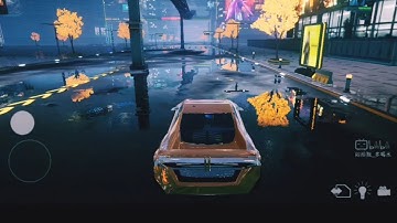 Ray Tracing in a mobile game | Cyberpunk 2077 Android fanmade | Unreal Engine 4