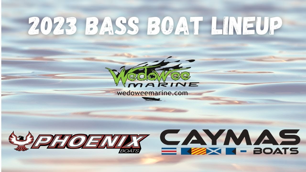 2023 Bass Boat Lineup