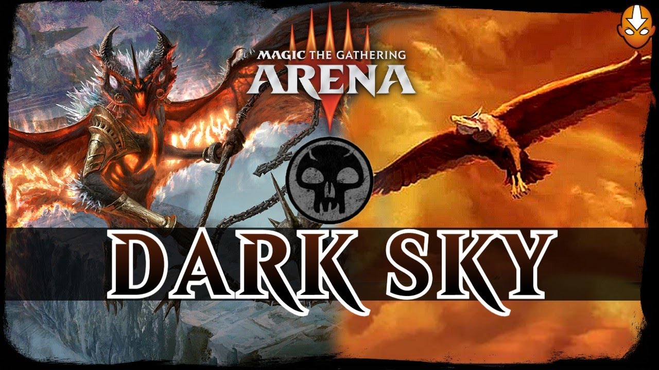 DEATH FROM ABOVE | MTG Arena Mono Black Flying Tempo Standard Deck AVATAR MTG