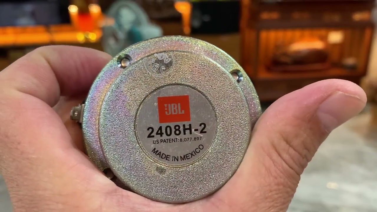 Introducing JBL-2408h-2 speaker, 85-90% beautiful. Sent to a guy