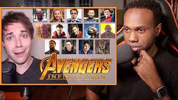 Reacting To Avengers Impressions By Black Gryphon - THIS GUY IS AMAZING!