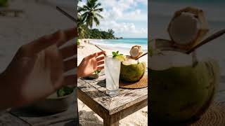 #goa #viral #summer #love #trending #coconut #mocktail #beach #goodvibes #shorts #vacation #chill