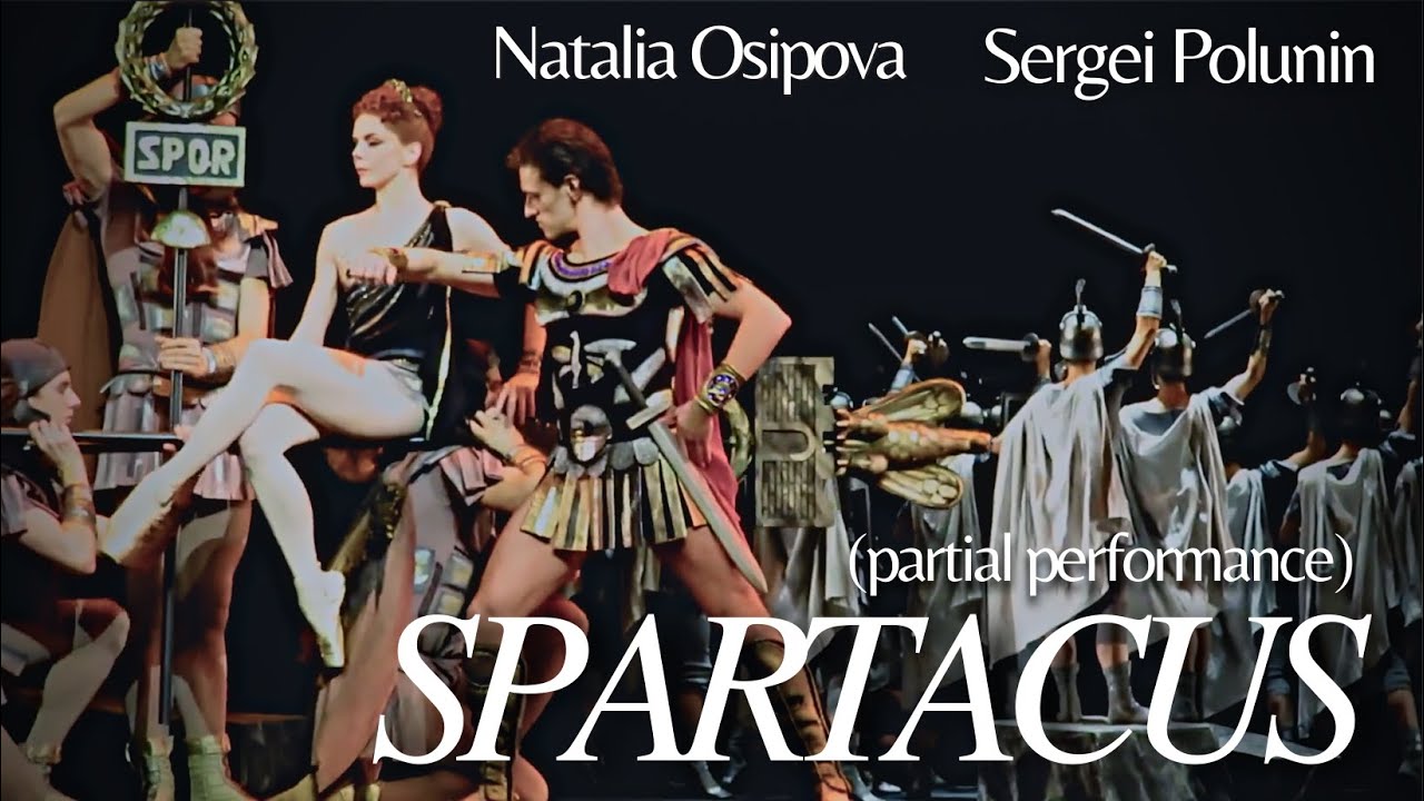 Sergei Polunin, Natalia Osipova, Vladimir Shklyarov (Crassus & Aegina performance) Spartacus 2016