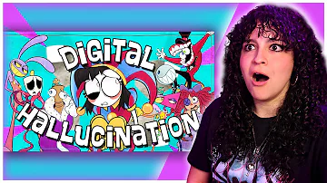 SO GOOD! *• LESBIAN REACTS – "DIGITAL HALLUCINATION ft. LIZZIE FREEMAN" •*