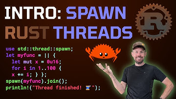 Rust Threading Basics 🦀 Rust Tutorial