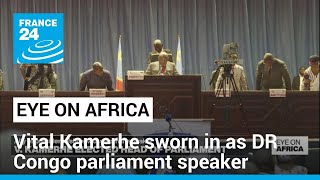 V. Kamerhe, ally of president Tshisekedi sworn in head of parliament in Dr Congo • FRANCE 24
