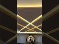 Luxury Zig Zag false Ceiling Design 2026 #falseceiling #gypsumceiling #shortvideo