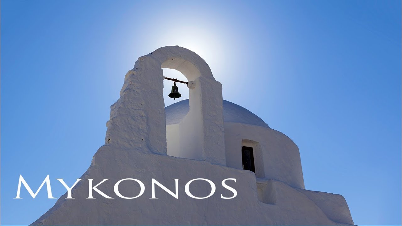 The Magical Mykonos; a photo tour of the Greek Island (4K)