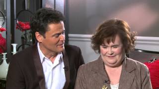 Susan Boyle's debut in Las Vegas with Donny Osmond