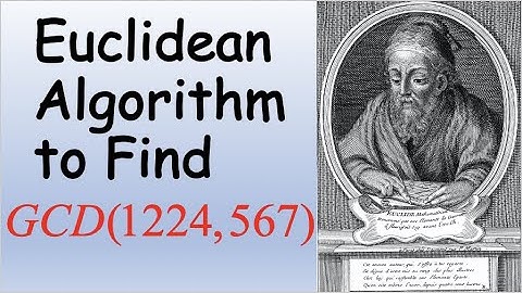 Euclidean Algorithm to Find the GCD of Two Numbers | Why Does It Work?