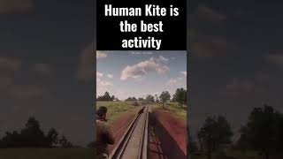 Famous Human Kite is the best activity #shorts Wealth