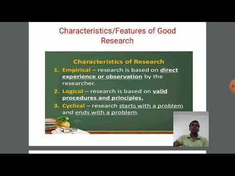 Characteristics of Research