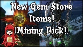 Guild Wars 2 - New Gem Store Items New Mining Pick?