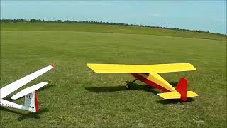 Glider Tow: Seglerschlepp. Pilots: Franz + Peter (10.05.2024); Aeroplanes: Schleppi / ASK 21