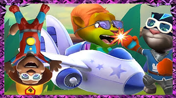 MY TALKING TOM 2 🥊🛩️🥊 : UP GAME 2023 PART 35 || GAMEPLAY, ANDROID GAME